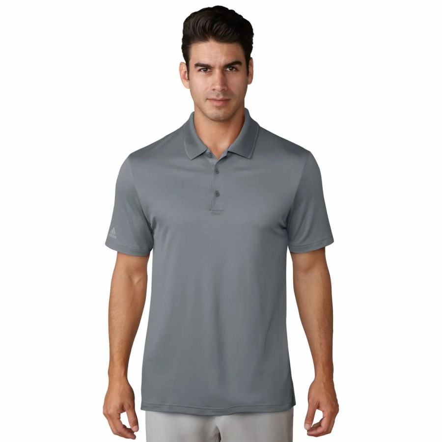 Clothes * | Adidas Golf Adidas Performance Mens Golf Polo Grey