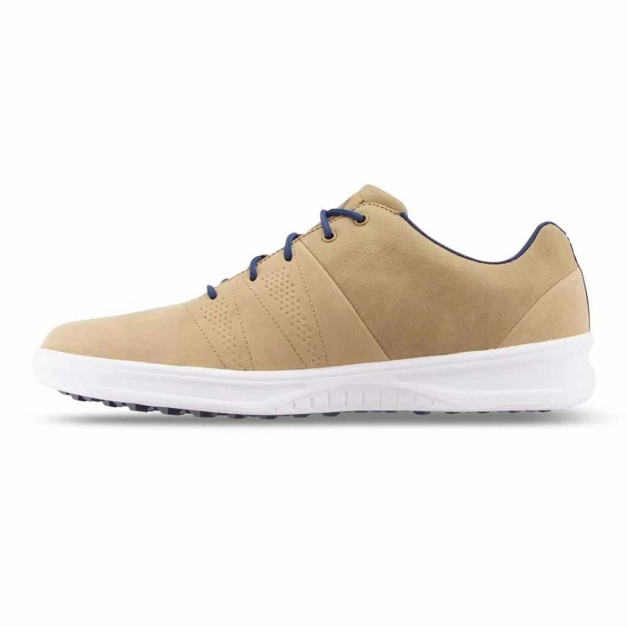 Shoes * | Footjoy Contour Casual Mens Golf Shoes Tan