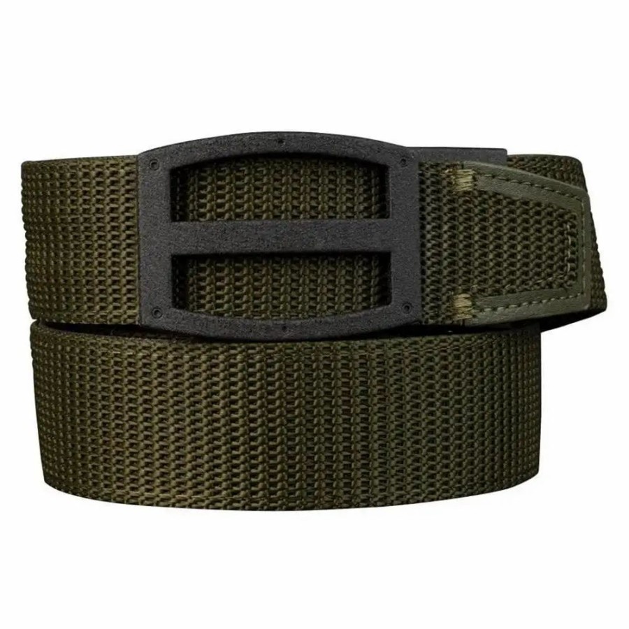 Clothes * | Nexbelt Titan Od Precisefit Mens Gun Belt Green