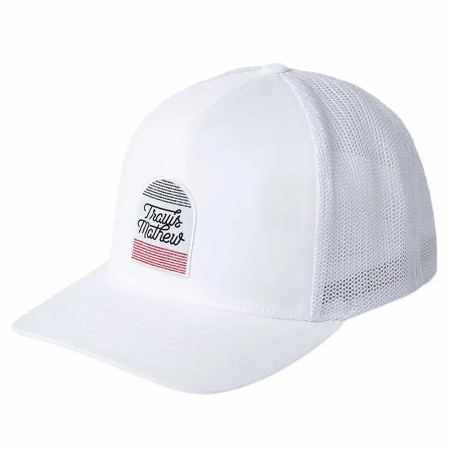 Accessories * | Travismathew A Frame Mens Hat White