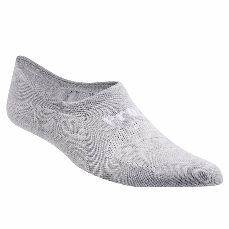 Clothes * | Footjoy Prodry Lightweight Ultra Low Grey Socks Gray