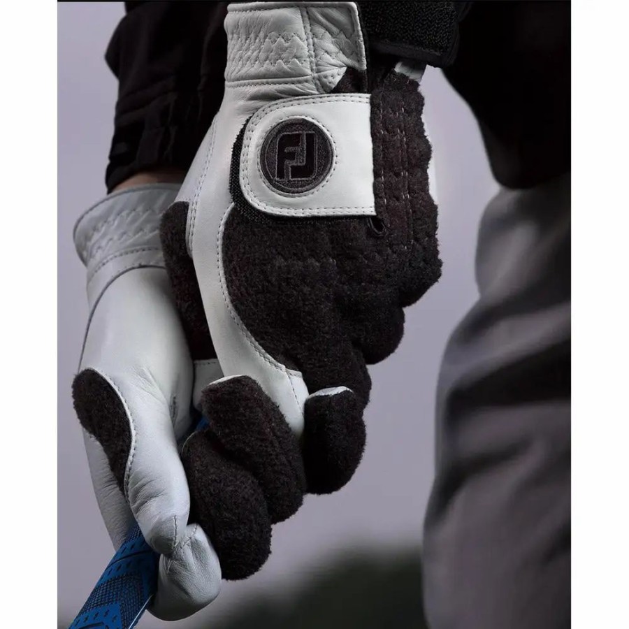 Accessories * | Footjoy Stasof Winter Mens Golf Gloves Pair