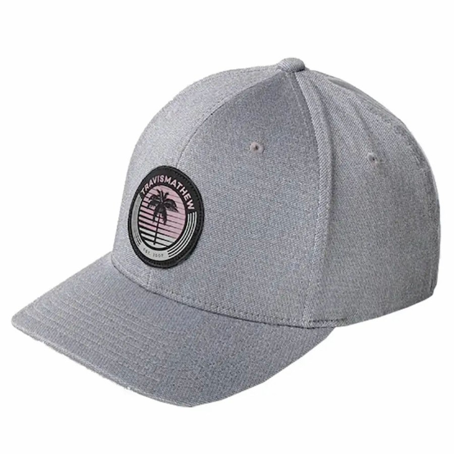 Accessories * | Travismathew Golden Light Mens Golf Hat Hth Md Gry 0Hmd