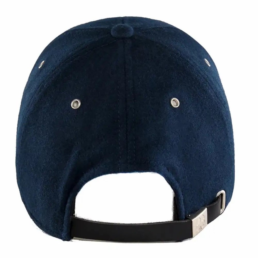 Accessories * | Black Clover Melton Midnight Navy Mens Hat Navy/Navy