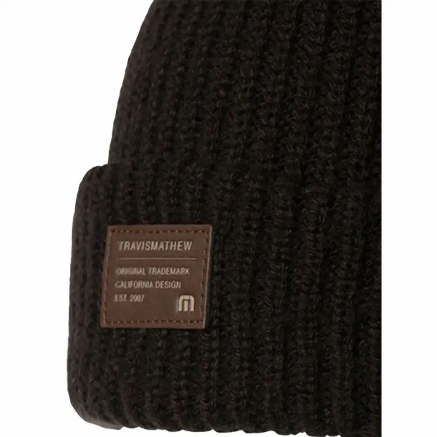 Accessories * | Travismathew Takedown Mens Golf Beanie