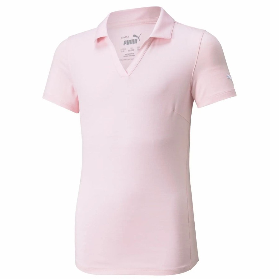 Kids Golf * | Puma Golf Puma Cloudspun Free Girls Golf Polo