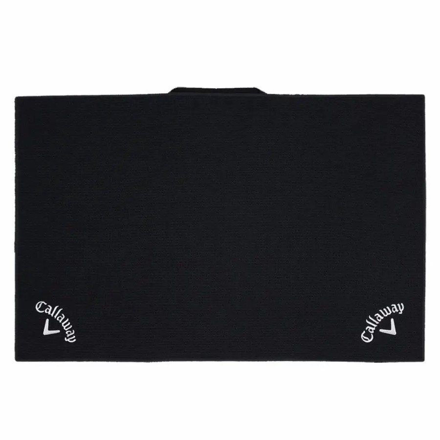 Accessories * | Callaway Black Players Towel