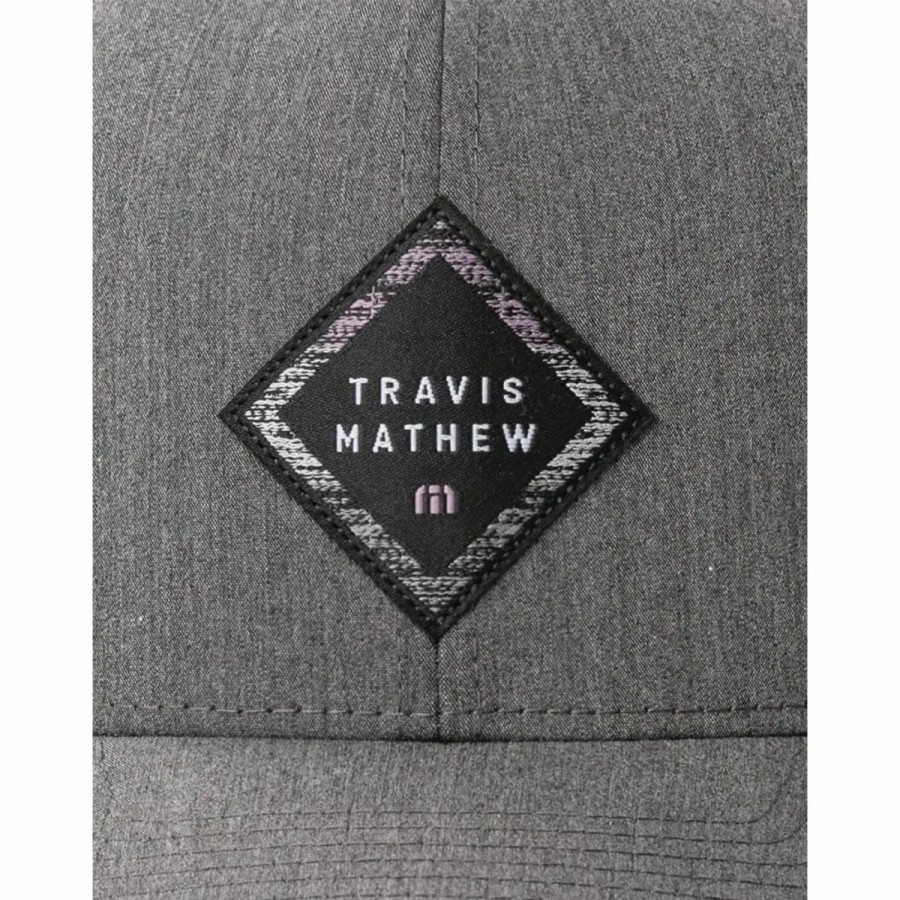 Accessories * | Travismathew Guest List Mens Hat Heather Black