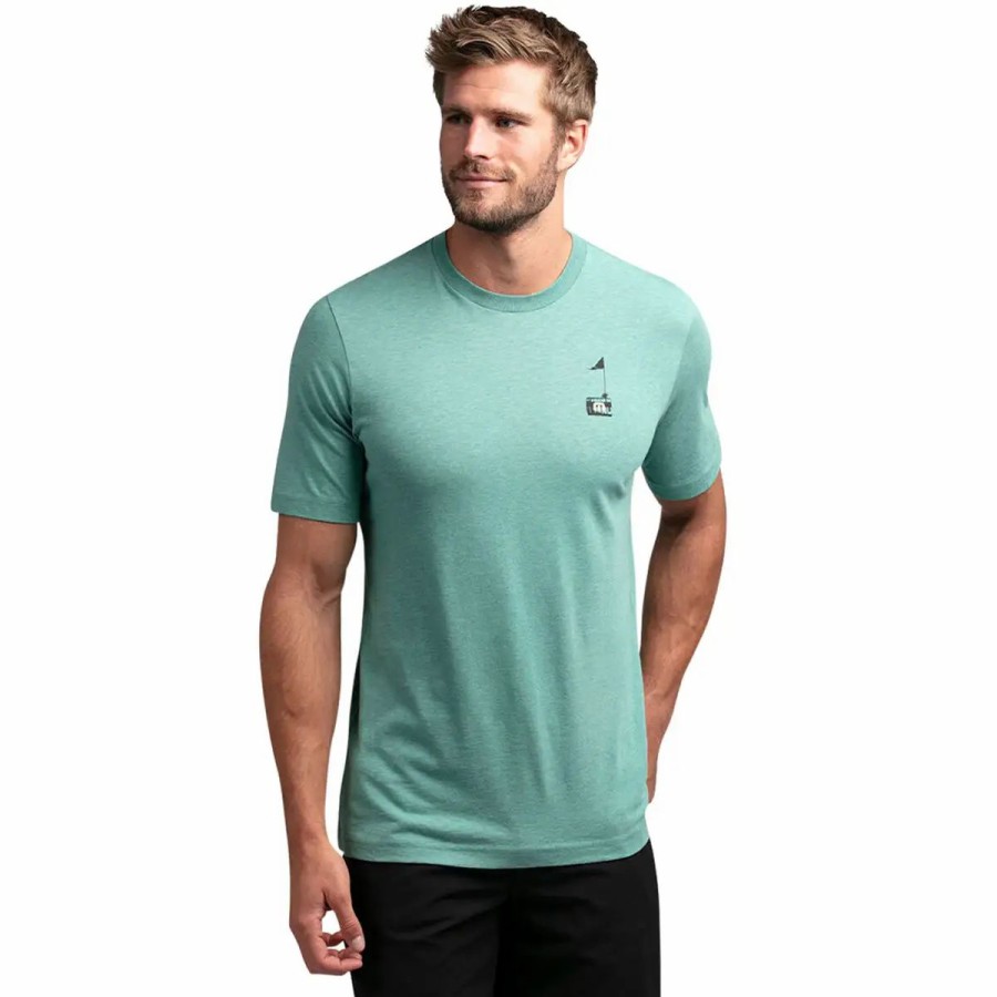 Clothes * | Travismathew No Trophy Needed Mens T-Shirt Heather Green