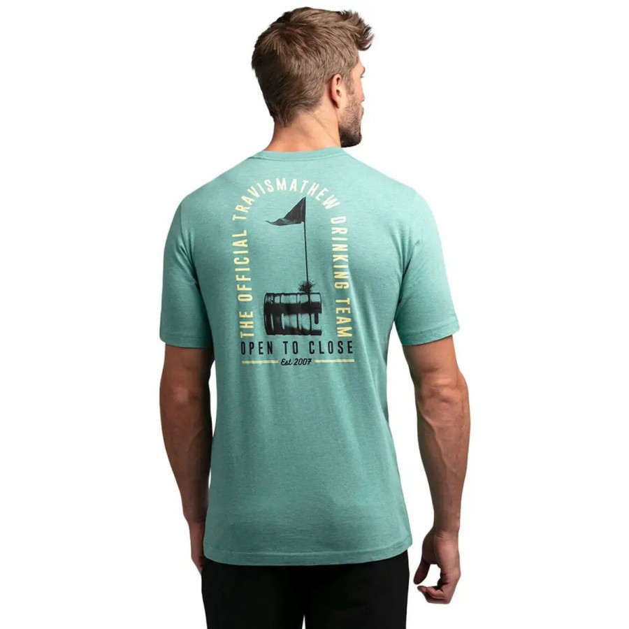 Clothes * | Travismathew No Trophy Needed Mens T-Shirt Heather Green