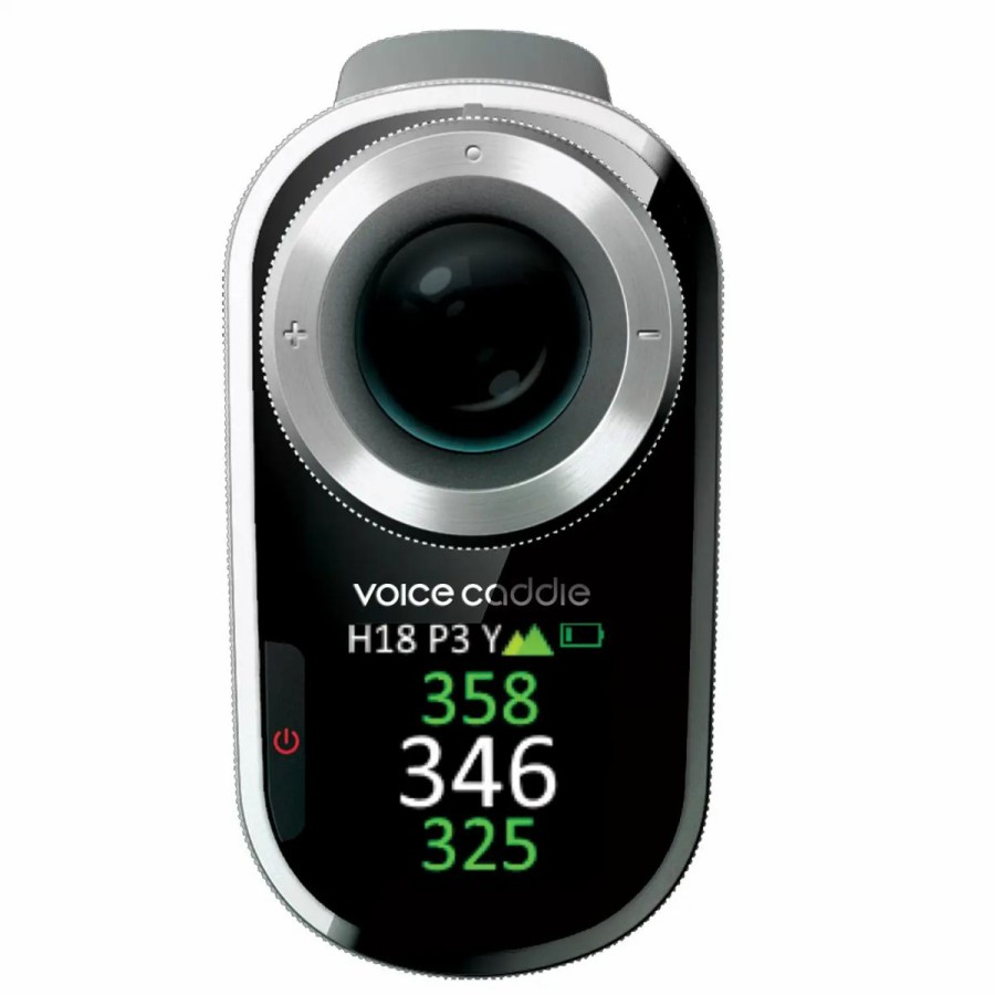 Technology * | Voice Caddie Sl1 Active Hybrid Gps Laser Rangefinder With Green Undulation Silver