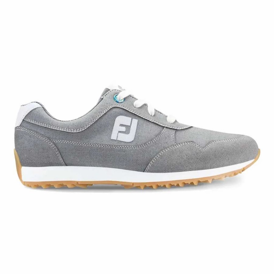 Shoes * | Footjoy Sport Retro Grey Womens Golf Shoes