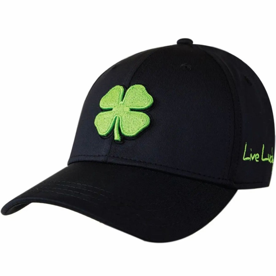 Accessories * | Black Clover Premium Clover 51 Mens Hat Grn/Blk/Blk