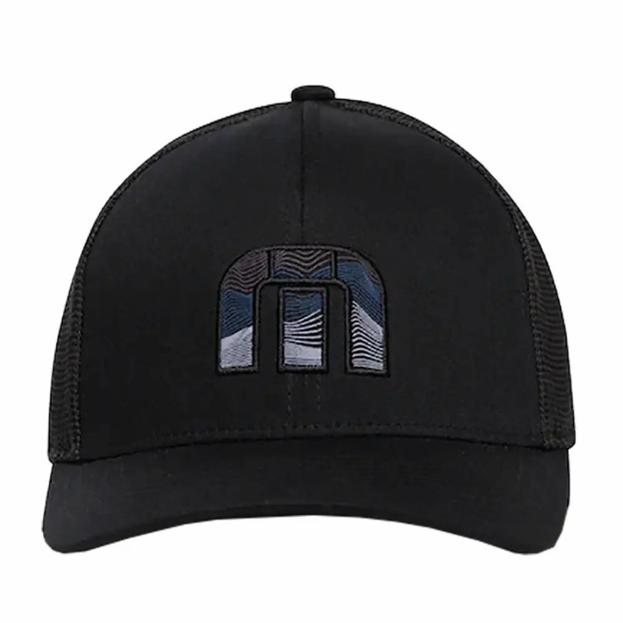 Accessories * | Travismathew Hedge Fund Mens Hat Black 0Blk