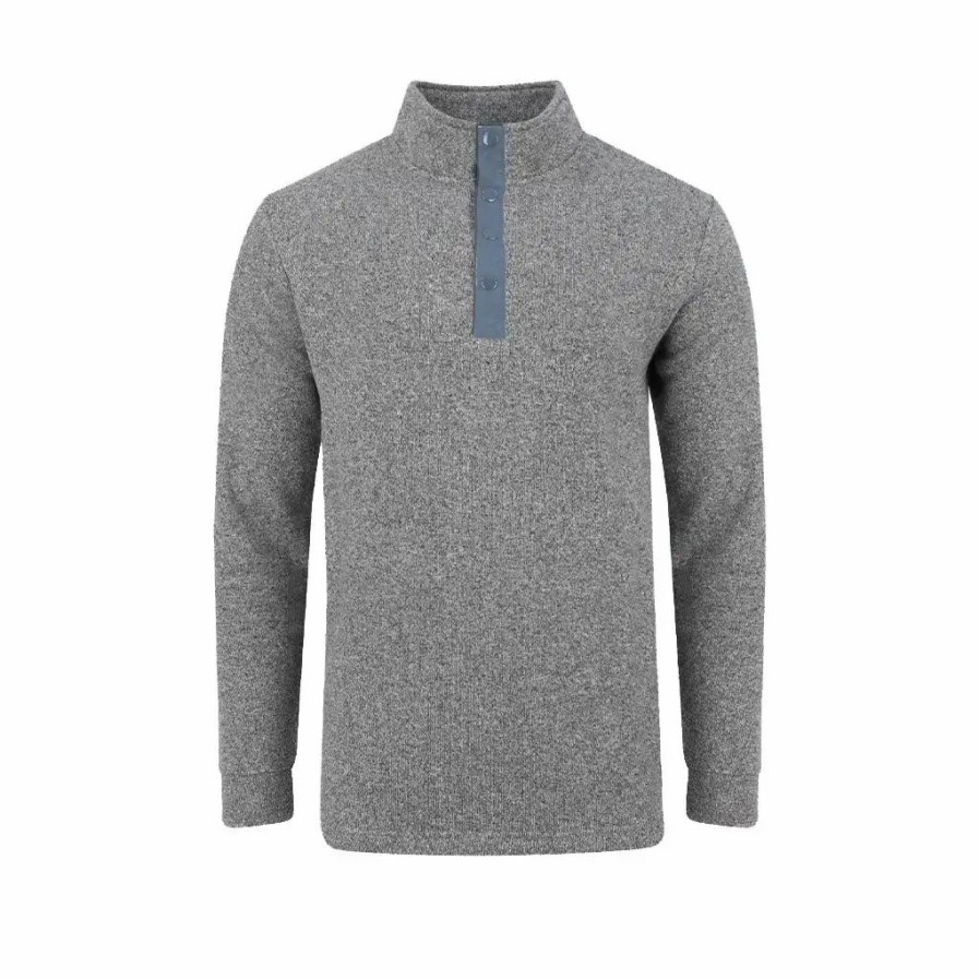 Clothes * | Swannies Wolff Fleece Mens Golf 1/4 Zip