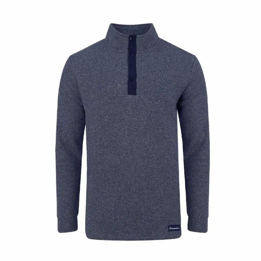 Clothes * | Swannies Wolff Fleece Mens Golf 1/4 Zip