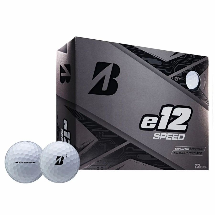 Balls * | Bridgestone E12 Speed White Golf Balls Dozen