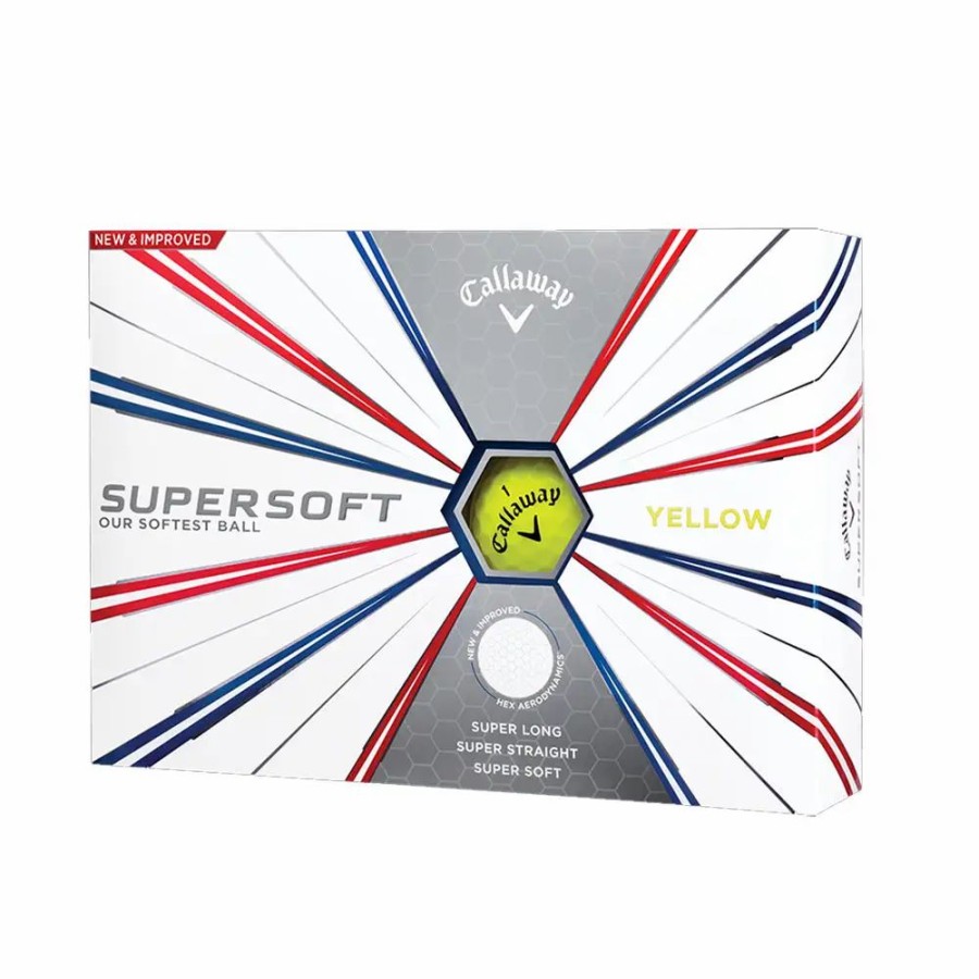 Balls * | Callaway Supersoft Yellow Golf Balls