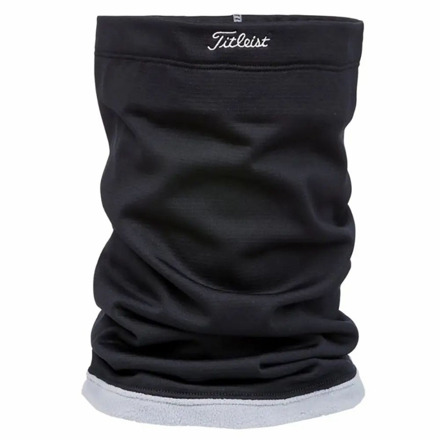 Accessories * | Titleist Snood Unisex Golf Neck Warmer Black/Gray