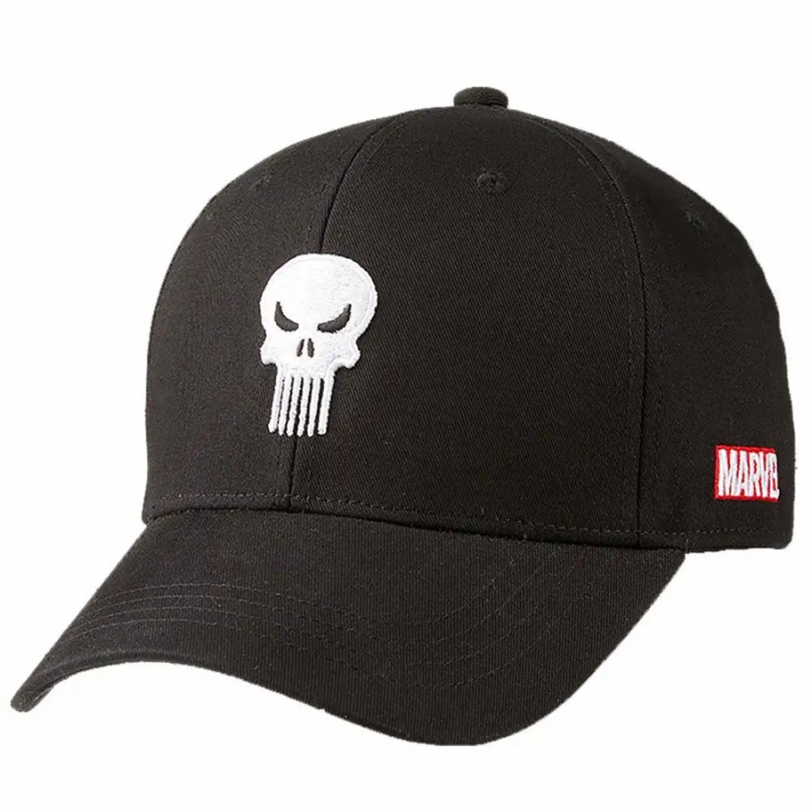 Accessories * | Volvik Marvel Punisher Mens Golf Hat