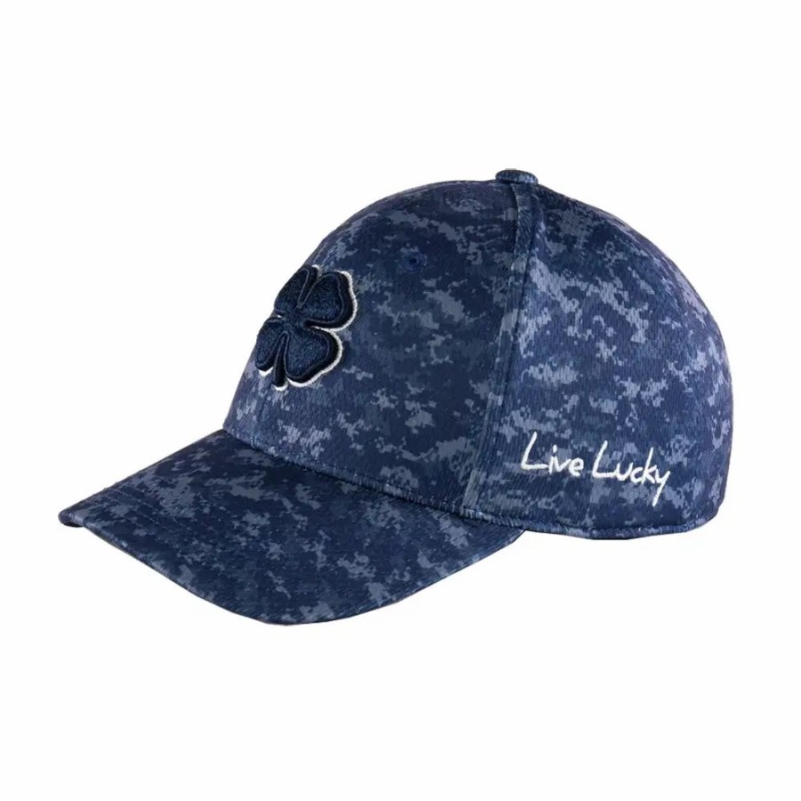 Accessories * | Black Clover Blackclover Bc Freedom 4 Mens Hat Navy/Navy Camo