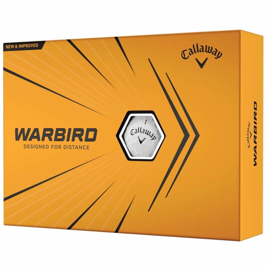 Balls * | Callaway Warbird White Golf Balls Dozen