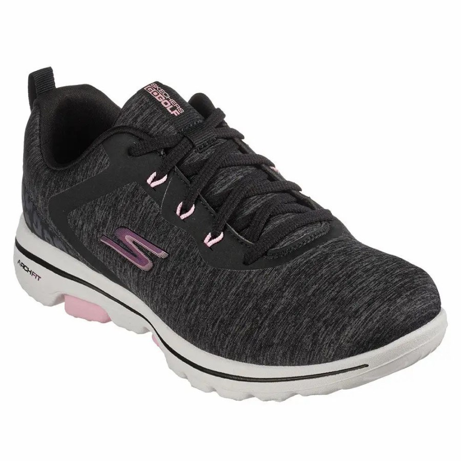 Shoes * | Skechers Relaxed Fit Go Golf Walk 5 Womens Golf Shoes