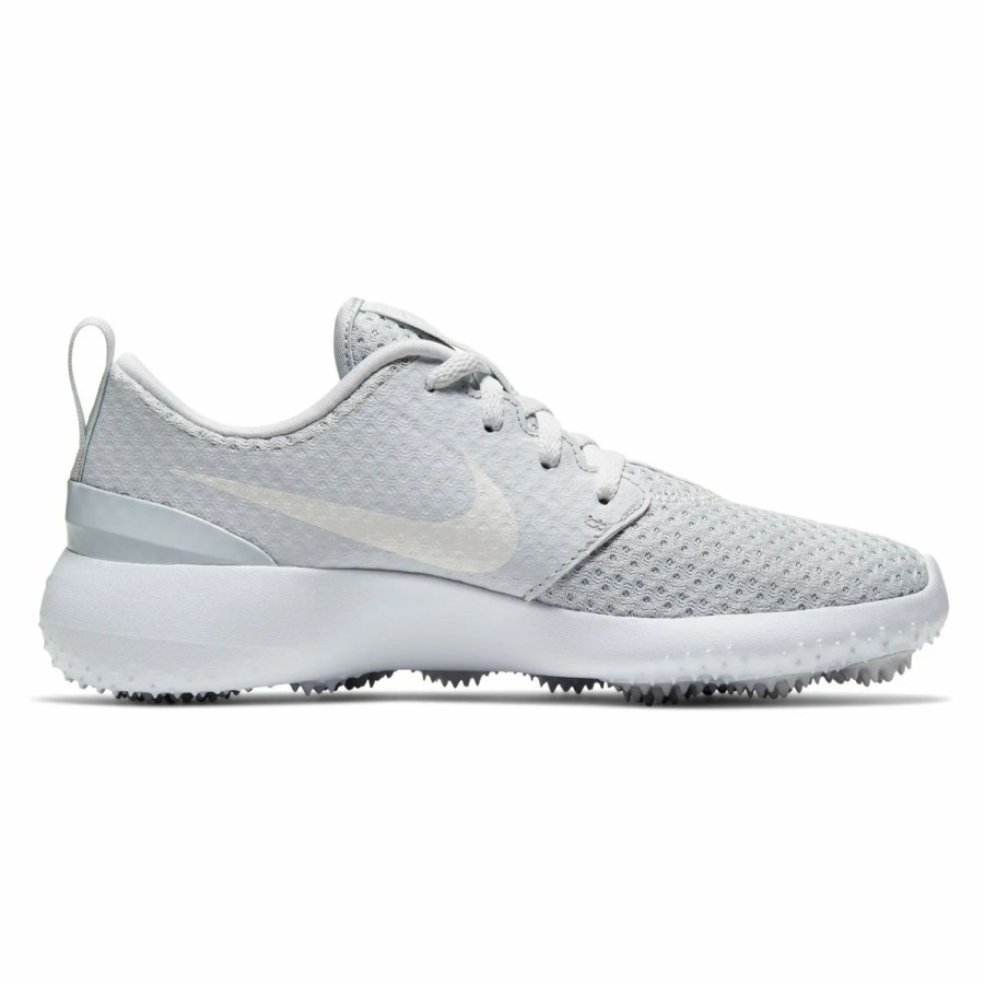 Kids Golf * | Nike Golf Nike Roshe G Grey-White Girls Golf Shoes Grey/Wht-Wht