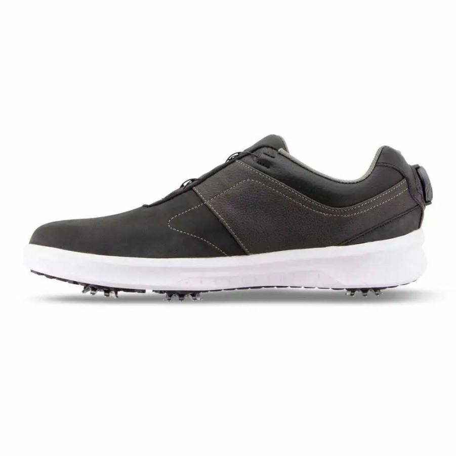 Shoes * | Footjoy Contour Series Boa Mens Golf Shoes Black