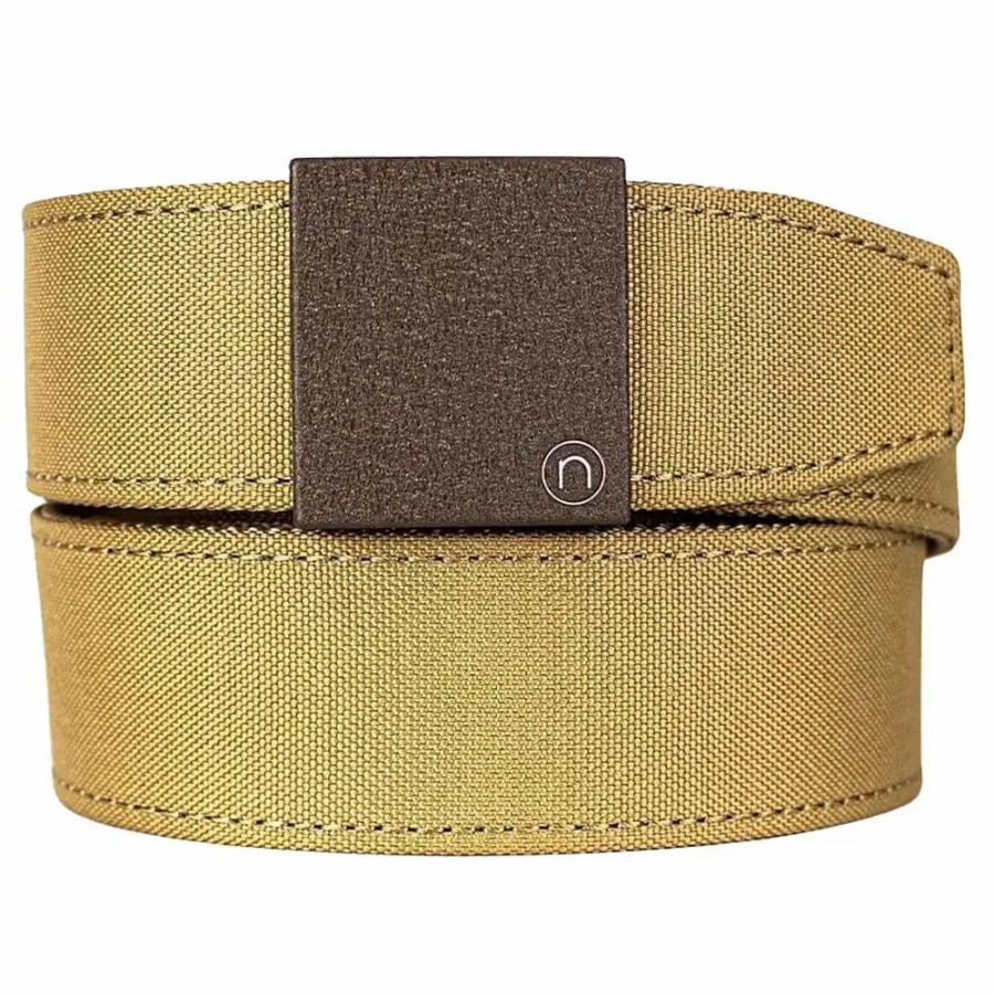 Clothes * | Nexbelt Supreme Appendix 38Mm Mens Gun Belt Coyote