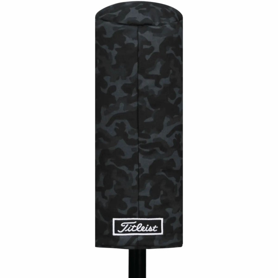 Accessories * | Titleist Black Out Barrel Fairway Wood Headcover Black/Camo