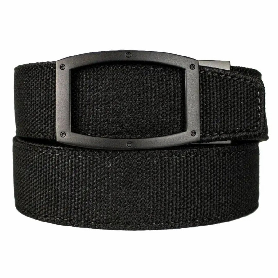 Clothes * | Nexbelt Newport V.4 Mens Belt Black