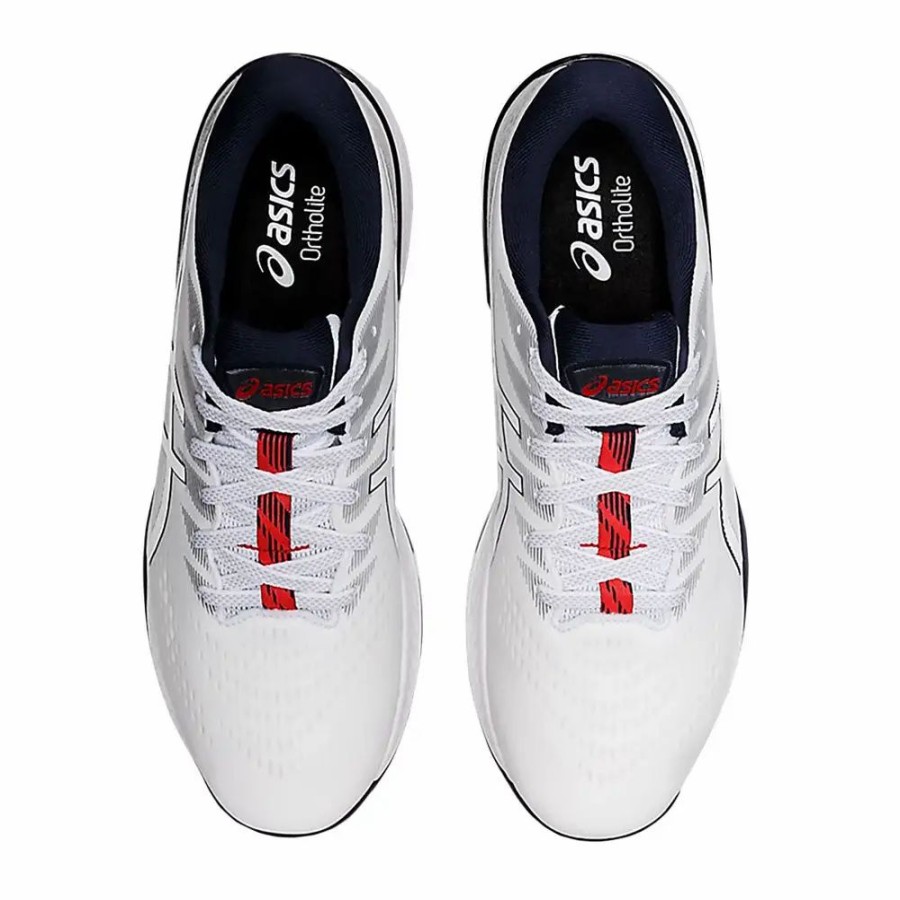 Shoes * | Asics-Golf Asics Gel-Kayano Ace White Mens Spikeless Golf Shoes White/White