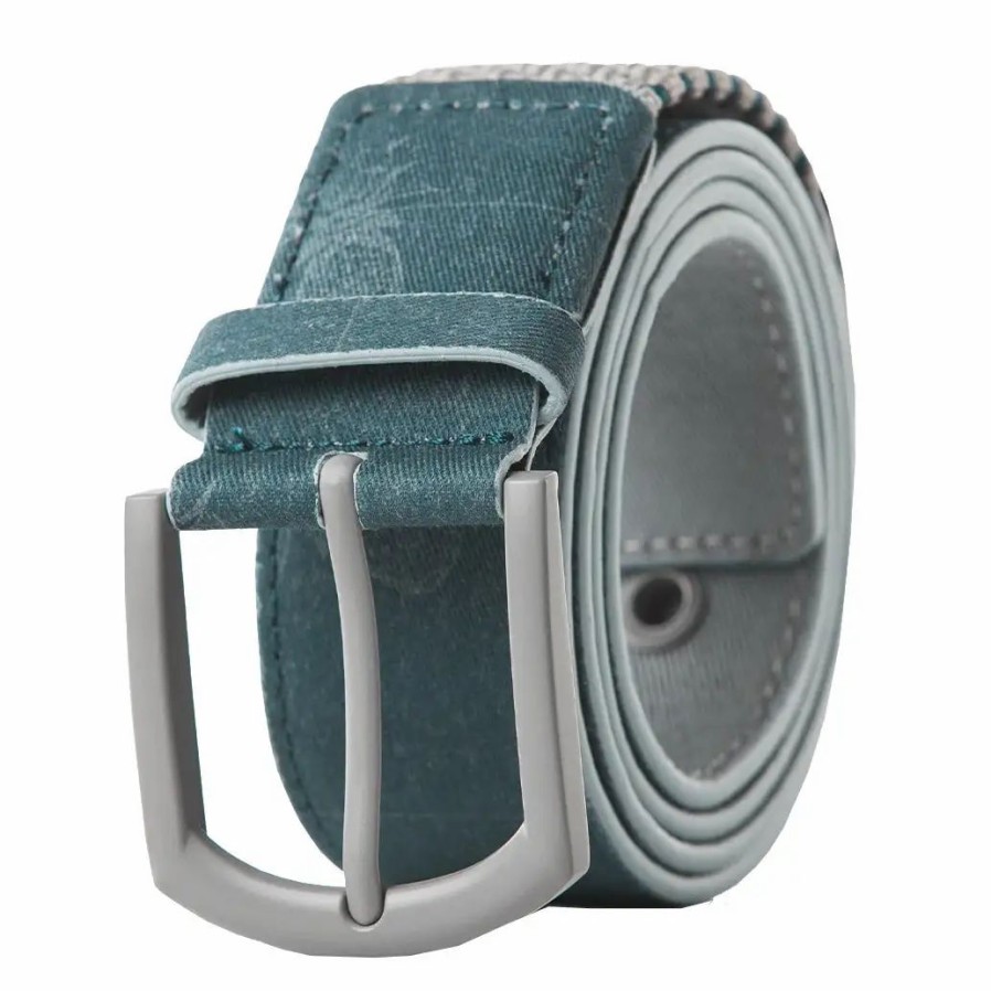 Clothes * | Cuater By Travismathew Speck Mens Belt Hthr Blue Opal