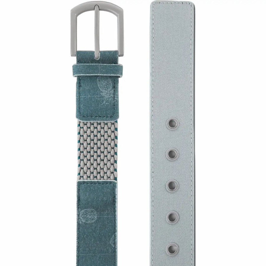 Clothes * | Cuater By Travismathew Speck Mens Belt Hthr Blue Opal