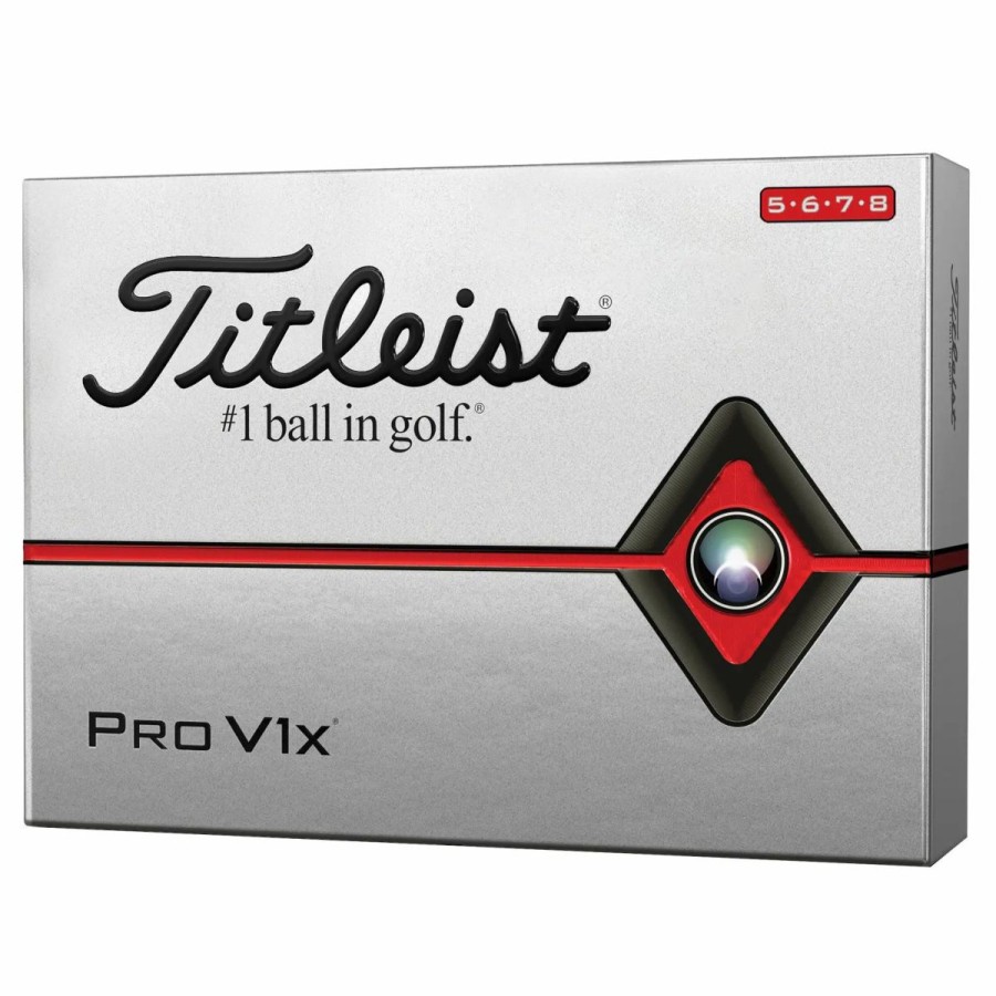 Balls * | Titleist Pro V1X High Number Golf Balls Dozen 20