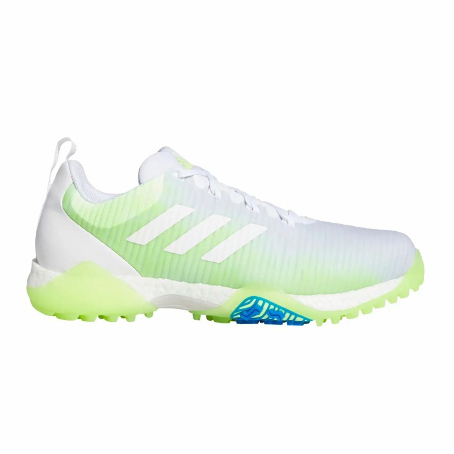 Shoes * | Adidas Golf Adidas Codechaos White Mens Golf Shoes