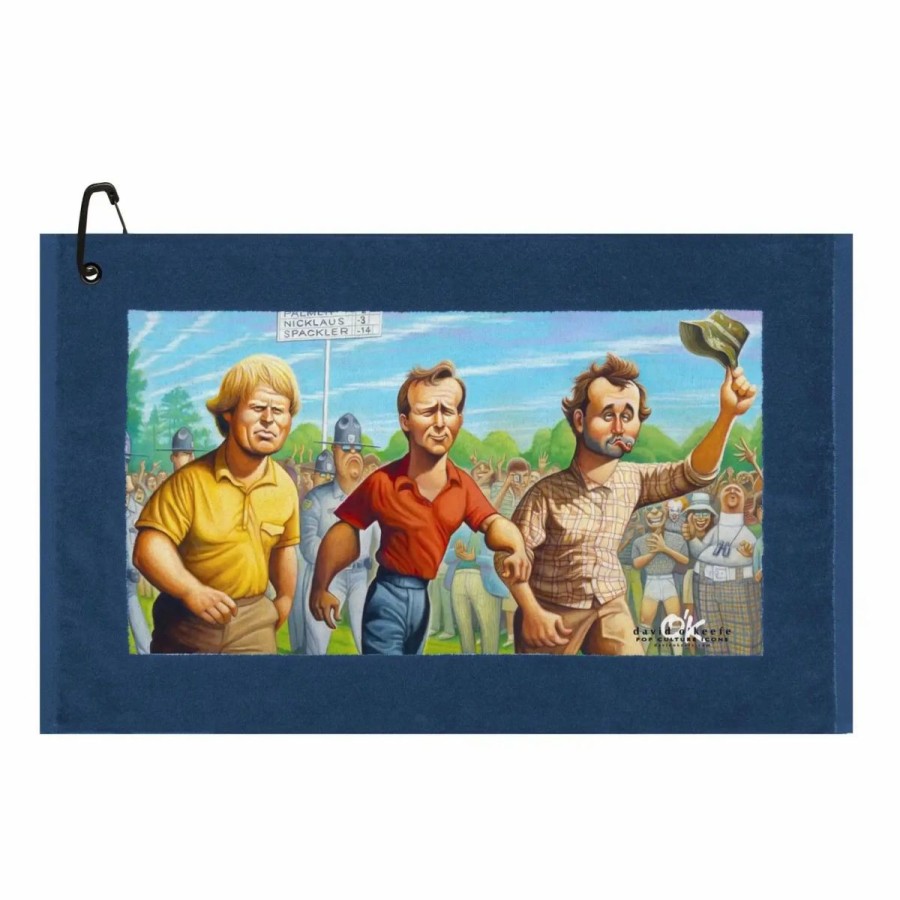 Accessories * | Devant David O Keefe Tribute To Caddyshack Edge Carl Spackler Golf Towel