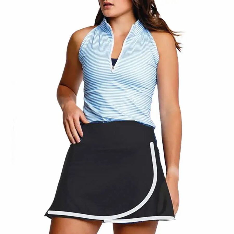 Clothes * | Calliope Kendall Womens Golf Skort Black