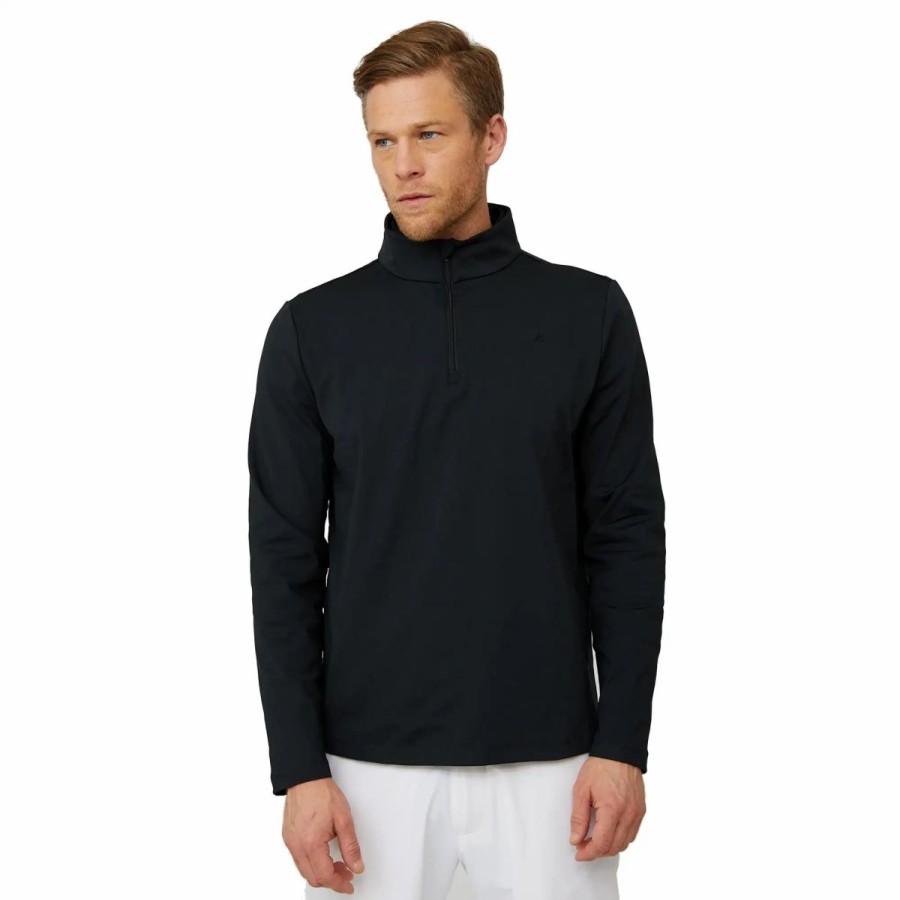 Clothes * | Redvanly Costa Mens Long Sleeve Golf 1/4 Zip