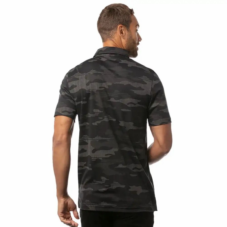 Clothes * | Travismathew Heater Camo Mens Golf Polo