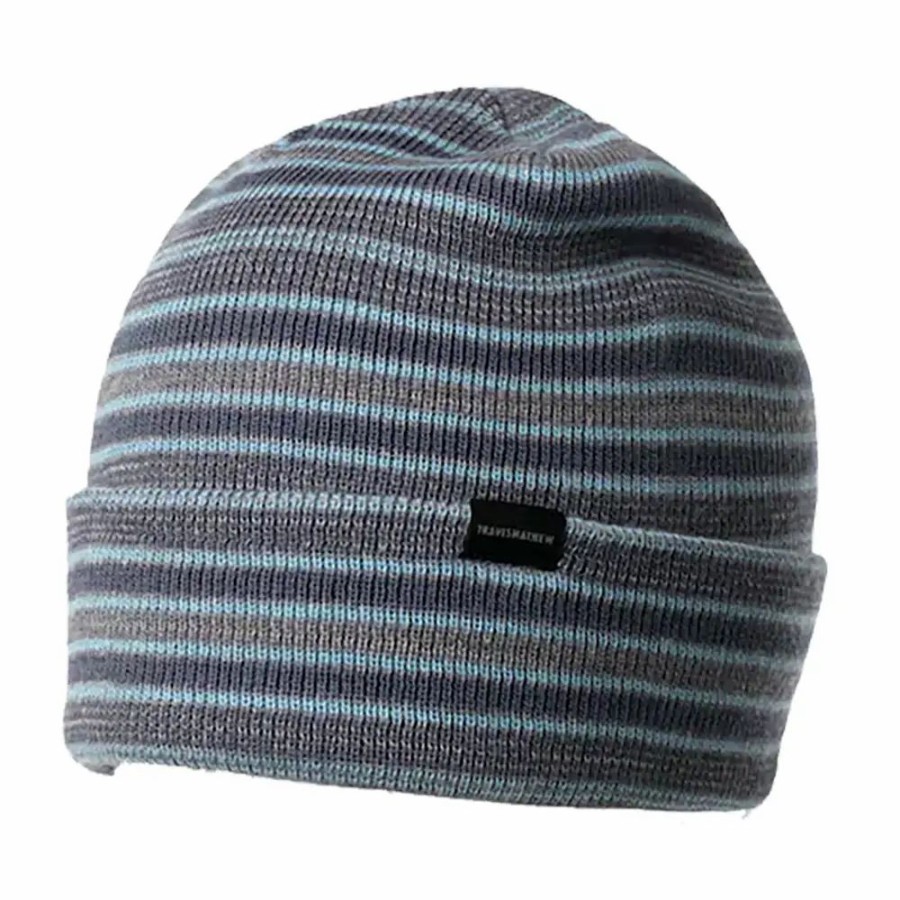 Accessories * | Travismathew Future Trippin Mens Golf Beanie Hthr Grey 9Hgr