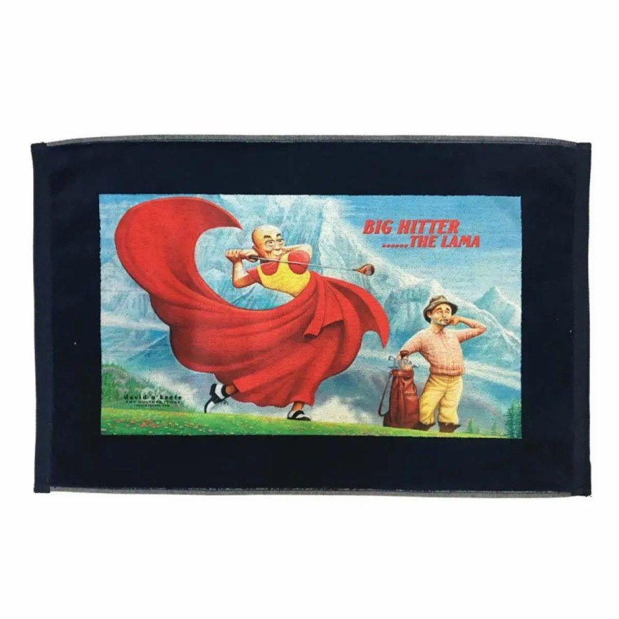 Accessories * | Bag Boy Caddyshack The Lama Golf Towel