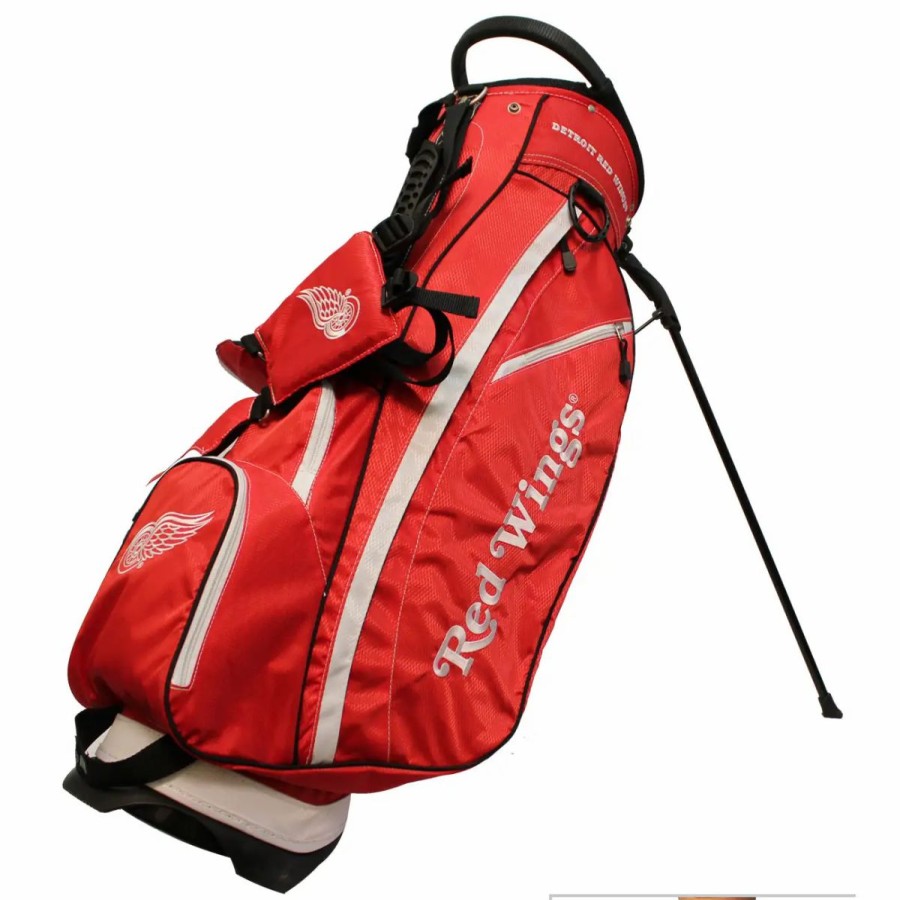 Bags * | Team Golf Detroit Red Wings Fairway Golf Stand Bag