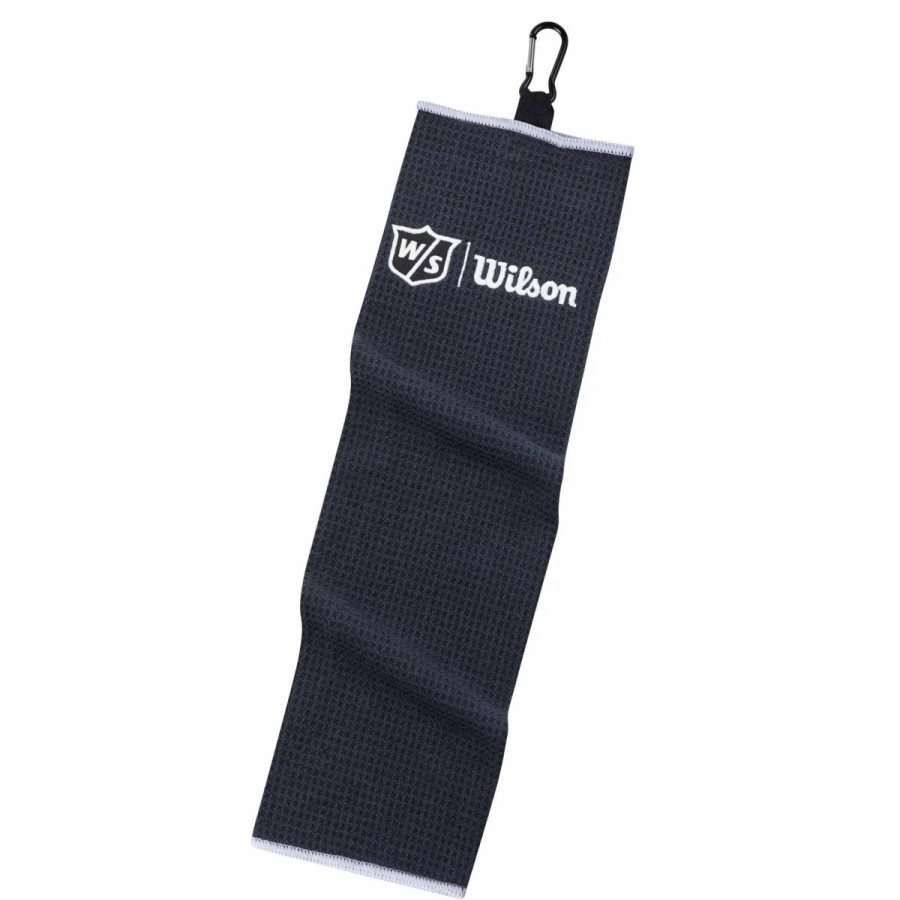 Accessories * | Wilson Golf Wilson Tri Fold Golf Towel