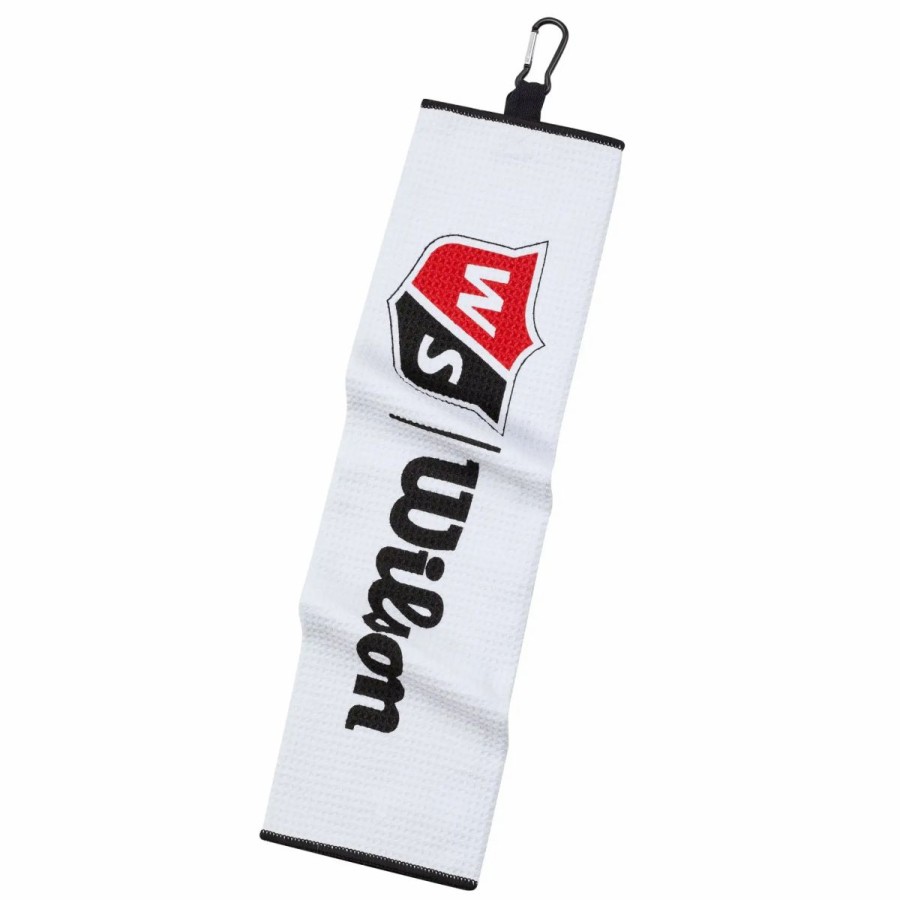 Accessories * | Wilson Golf Wilson Tri Fold Golf Towel