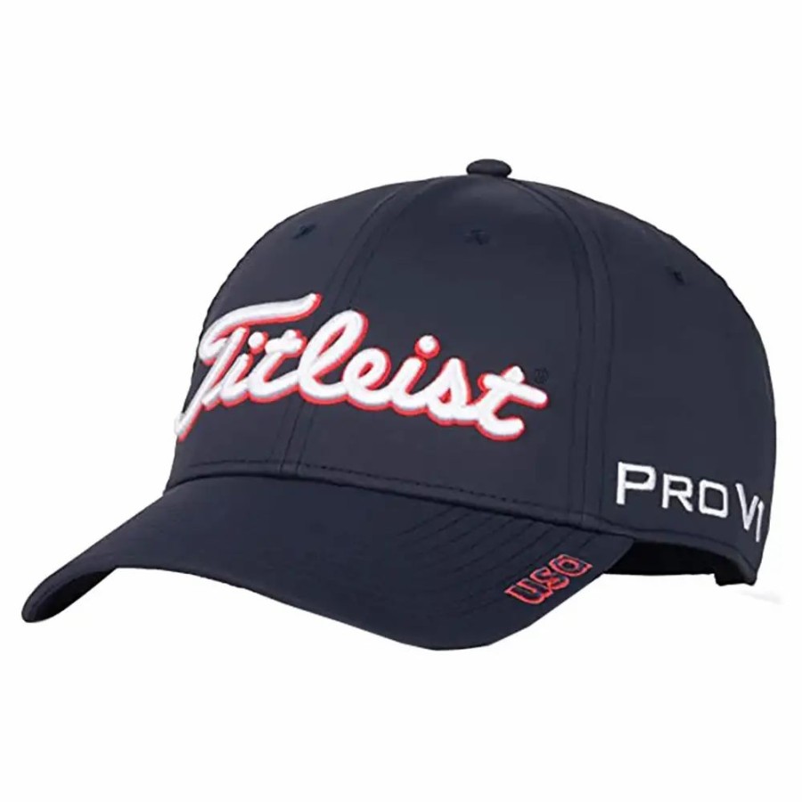 Accessories * | Titleist Players Performance Stars And Stripes Mens Golf Hat