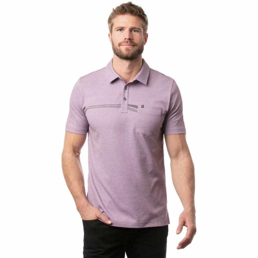 Clothes * | Travismathew Out The Door Mens Golf Polo H Artc Dsk 5Had