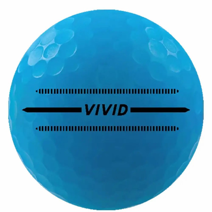 Balls * | Volvik Vivid Blue Golf Balls 12-Pack