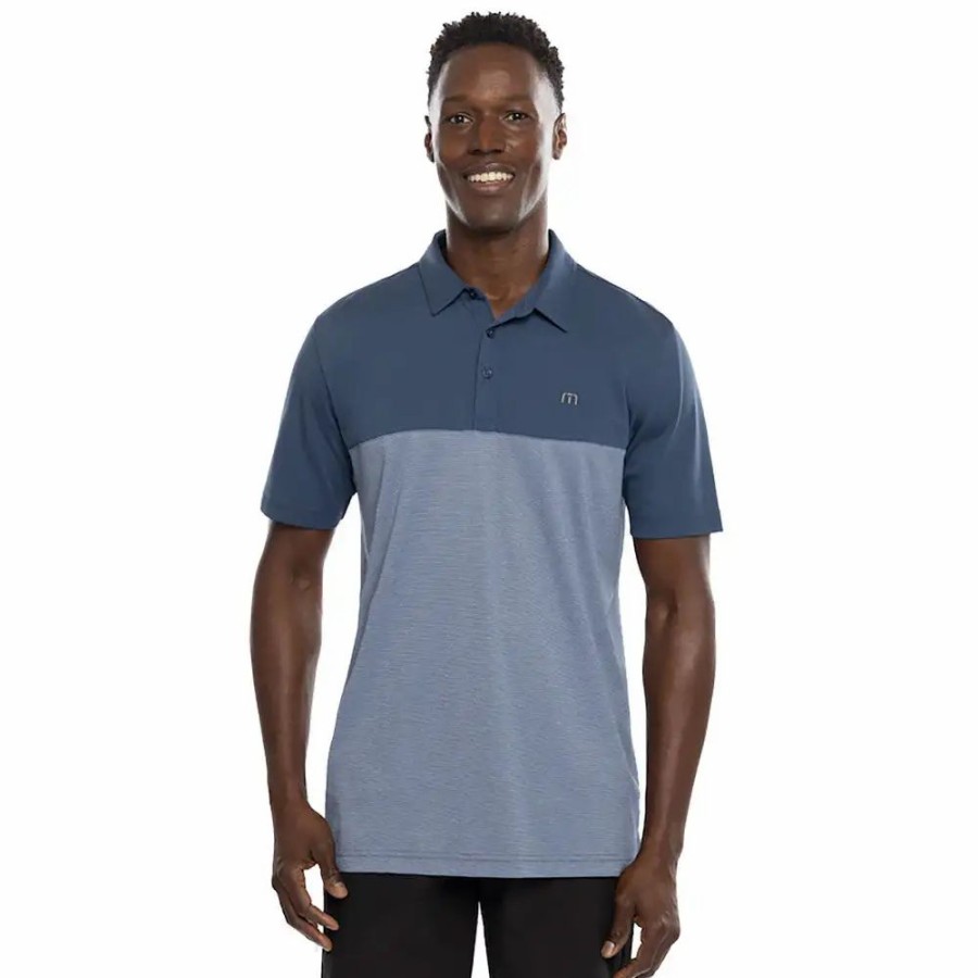 Clothes * | Travismathew Northern Pike Mens Golf Polo Insignia 4Ins